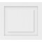 Ekena Millwork Harrison Raised Panel Decorative Wall Panel, 20"W x 18"H x 5/8"P WALP20X18X062HAR - alternate 2
